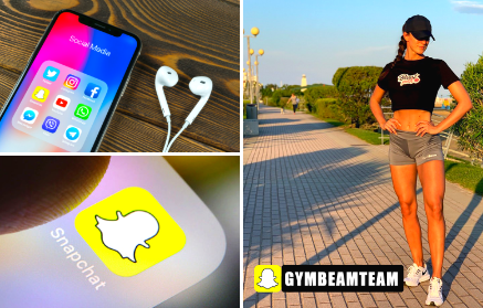 Fent vagy Snapchaten? Kövesd a GymBeamTeam-et!