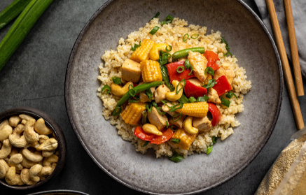 Fitness recept: ázsiai csirke quinoával