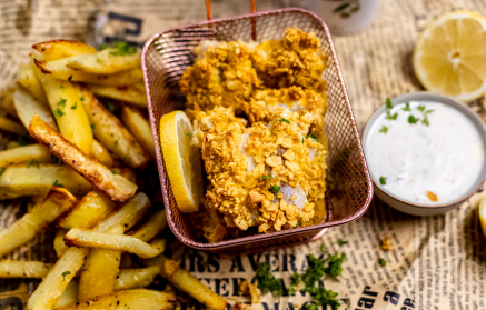 Fitness recept: Fish and Chips