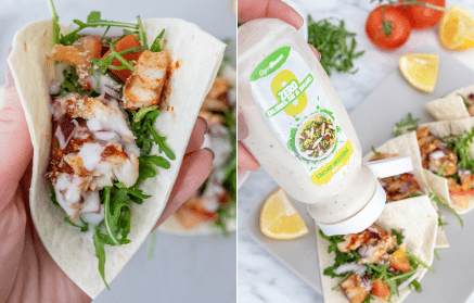 Fitness recept: halas tacos kiegyensúlyozott ízekkel
