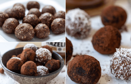 Fitness recept: csokis truffles mogyoróval, fehérjével gazdagítva